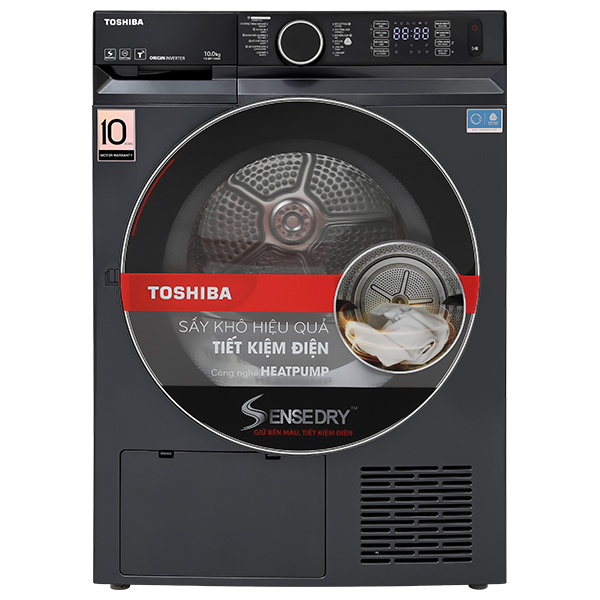 Máy sấy bơm nhiệt Toshiba 10 kg TD-BP110GHV(MG)