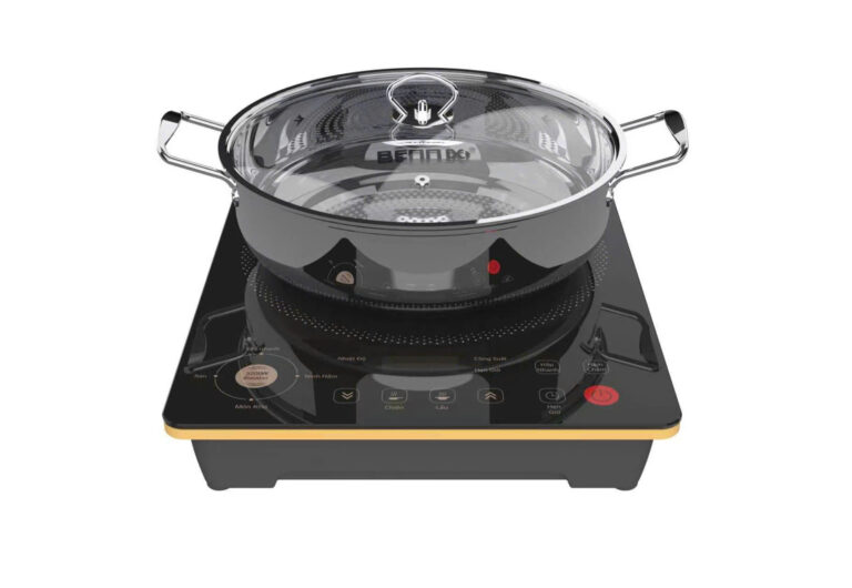 Bếp điện từ 2 quạt gió Bennix BN-2240iH