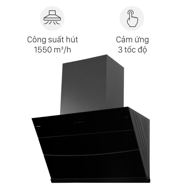 Máy hút mùi mặt kính vát FV-VX9ABB