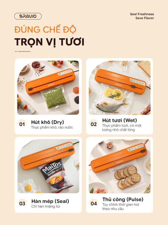Máy hút chân không Bravio Nemo V11