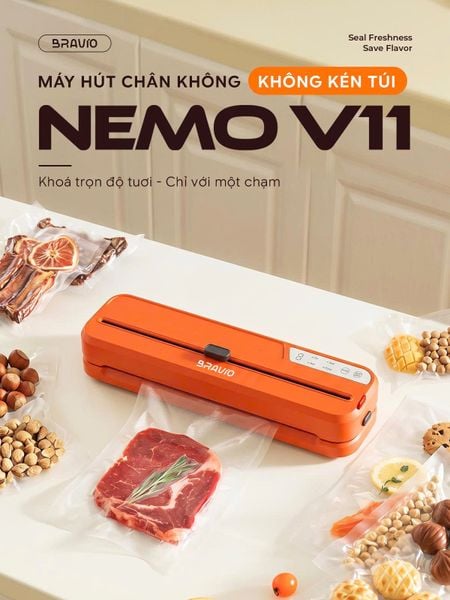 Máy hút chân không Bravio Nemo V11