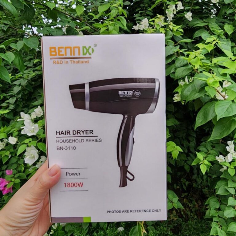 Máy sấy tóc Bennix (Đen – Đỏ đôi) BN-3110