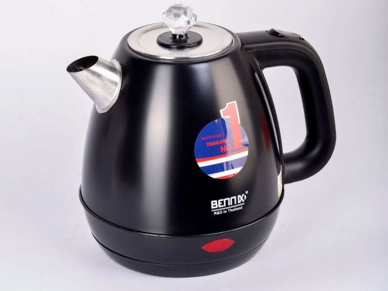 Ấm siêu tốc inox 304 sơn mài, rơ le kép Jailai chống mòn, chống giật BN-6118EK