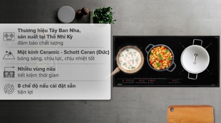 Bếp điện từ TEKA IZC 82360 MST BK