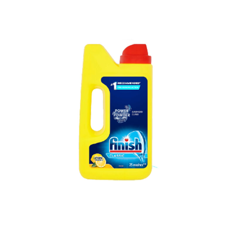 Bột rửa bát Finish can 1kg hương chanh (Lemon)