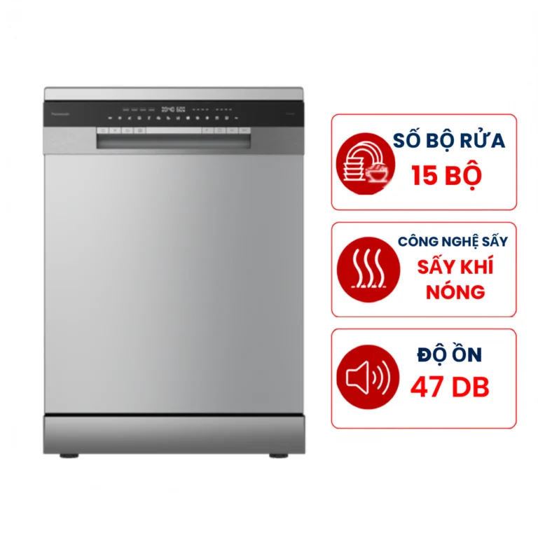 Máy rửa bát NP-6V4MUEVN sức chứa 15 bộ bát đĩa