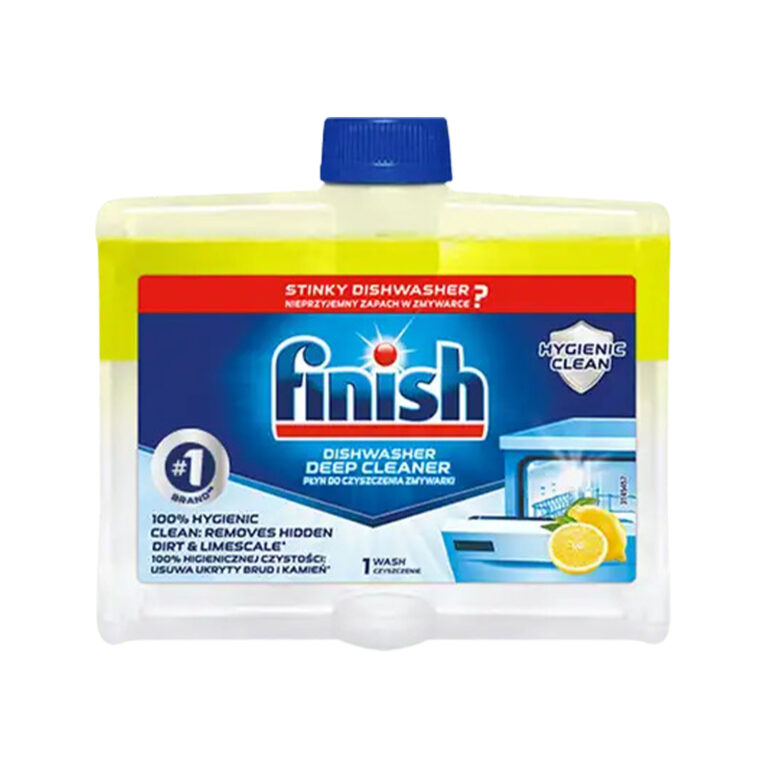 Dung dịch vệ sinh khoang máy rửa bát Finish chai 250ml