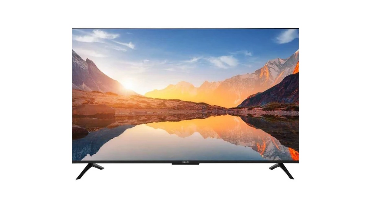 Google Tivi Xiaomi A 4K 43 inch L43MB-AUSEA, viền mỏng ba cạnh và chân đế chữ V hai bên