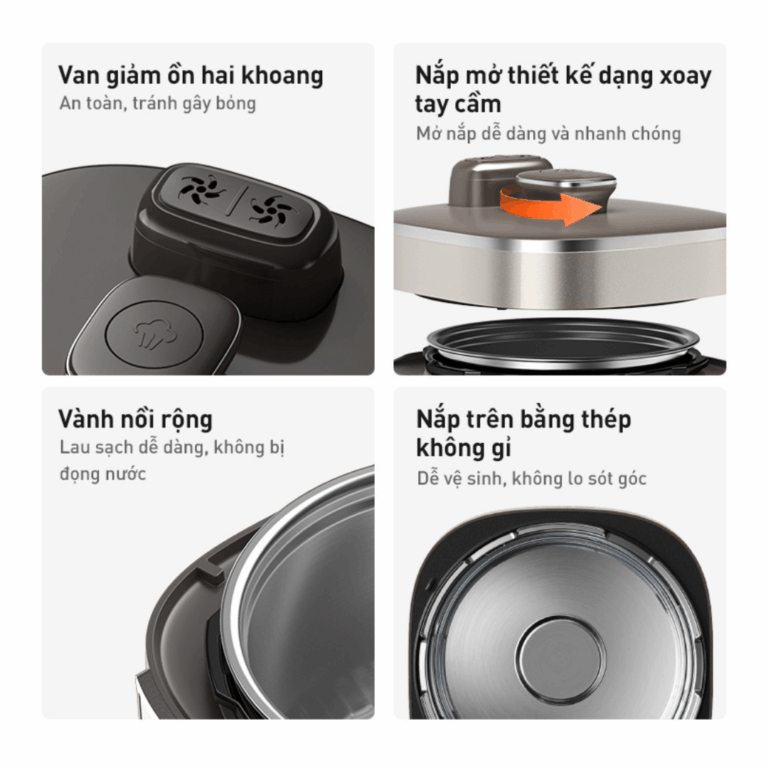 Nồi cơm áp suất điện tử JOYOUNG JPRC-5150