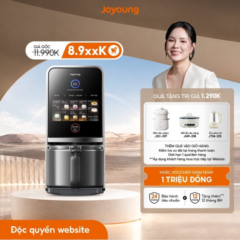 Máy làm sữa hạt làm sạch tự động JOYOUNG JSCB-K7PRO