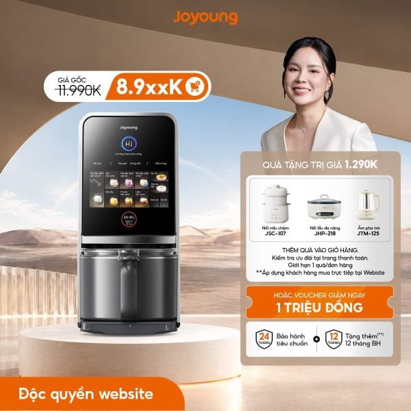 Máy làm sữa hạt làm sạch tự động JOYOUNG JSCB-K7PRO