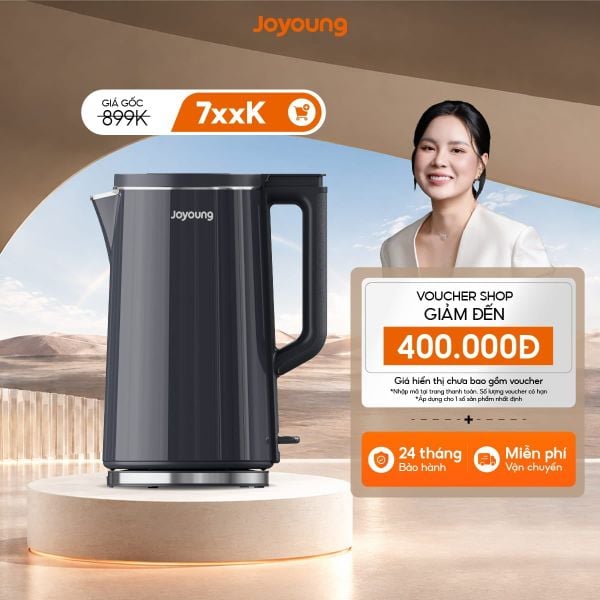 Ấm đun siêu tốc JOYOUNG JEK-588 (Đen)