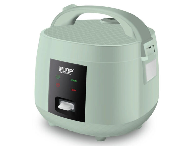 Nồi cơm điện thân nhựa tay xách Bennix 1.2 lít BN-120RC
