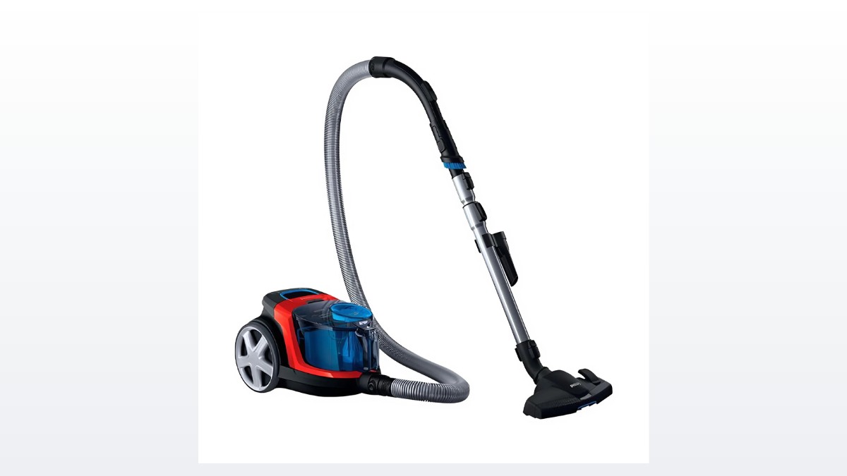 Máy hút bụi đứng hộp Philips FC9351/01 1900W thân đen đỏ, kèm đầu hút sàn rộng